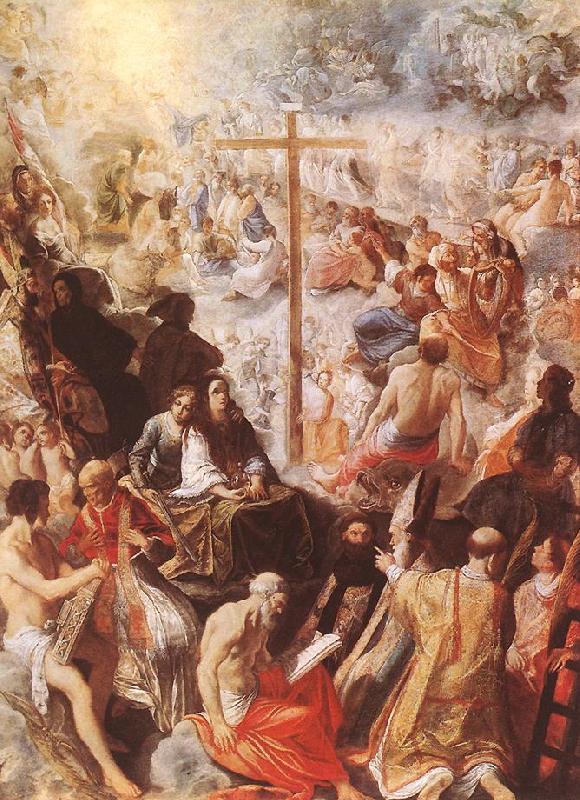 ELSHEIMER, Adam Glorification of the Cross gfw France oil painting art